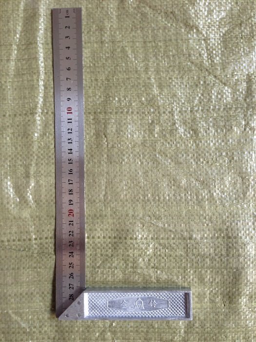 管道保溫包鋁皮專用90度角尺
